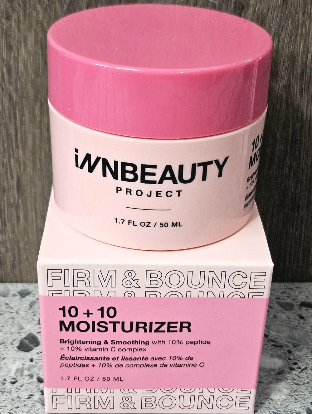 INNBEAUTY PROJECT 10+10 Moisturizer with 10% Vitamin C & 10% Peptide Complex NEW